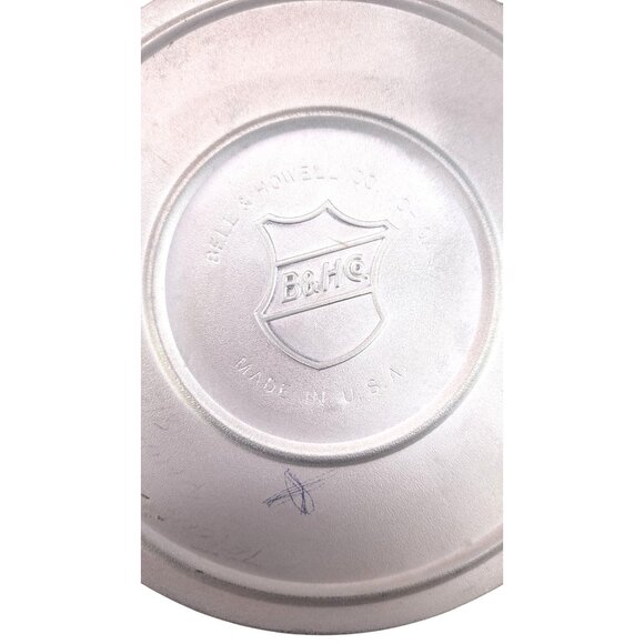 Vintage Bell & Howell 8mm Film Canisters Set Of 5 With 1 Reel 1950s 5 Inch Metal - Picture 6 of 12